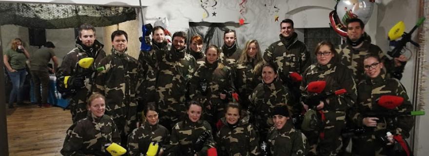 We tried a paintball battle for you