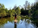 Outdoorový den - na koloběžce a na lodi
