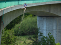 Bungee houpačka v Chomutově