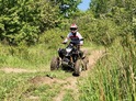 Rodinná jízda v terénu na ATV čtyřkolce