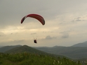 Tandem paragliding