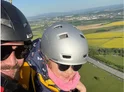 Tandem paragliding