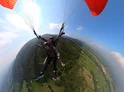 Tandem paragliding