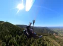 Tandem paragliding
