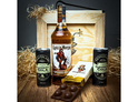 Dárková bedna s páčidlem pro muže s rumem Captain Morgan Original Spiced Gold