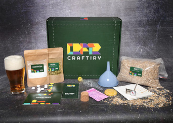 Craftiry: Sada na výrobu svrchně kvašeného piva IPA