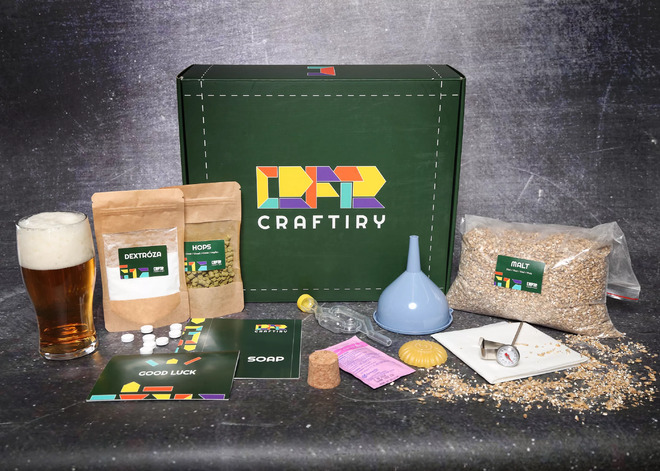Craftiry: Sada na výrobu svrchně kvašeného piva IPA
