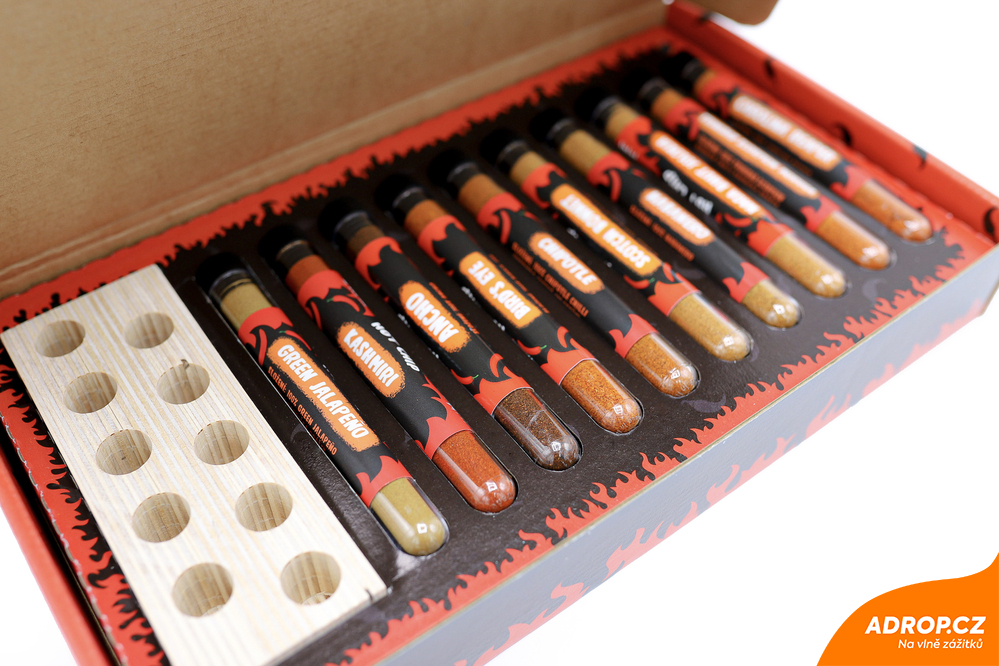Chili Gift Set with Various Spiciness Levels 22 EUR | Adrop.cz