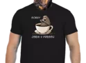 Vtipné tričko Bastard: V pressu