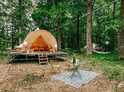 Glamping v Černické oboře