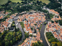 Vyhlídkový let vrtulníkem nad památky | Český Krumlov