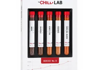 Geschenkset mit 5 Chilipulvern