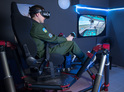 Pohyblivý simulátor letu s VR
