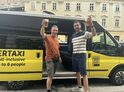 Jízda ve voze Beertaxi