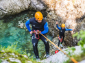 Canyoning a Rafting ve Slovinsku