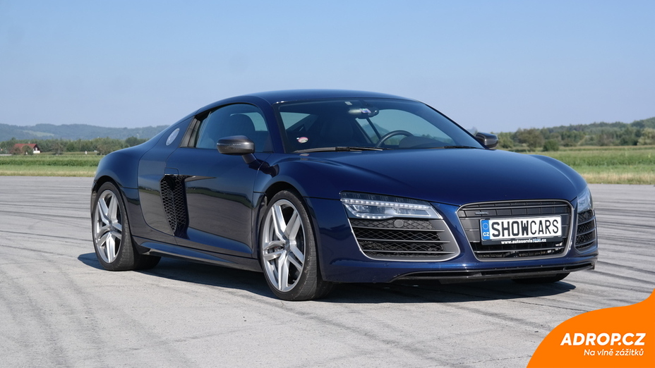 Jízda v supersportu Audi R8 na Masarykově okruhu
