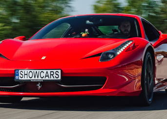 Jízda ve Ferrari 458 Italia na Masarykově okruhu, Brno