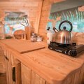 Accommodation in treehouse under Jested