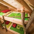 Accommodation in treehouse under Jested