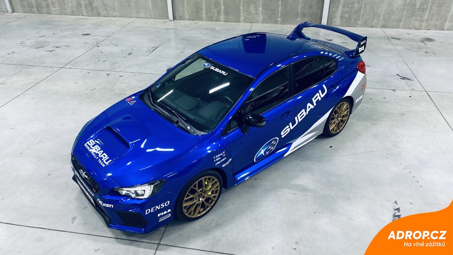 Jízda v Subaru Impreza WRX na závodním okruhu Most