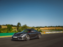 Jízda v Porsche 718 na závodním okruhu, Most