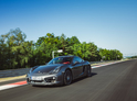 Jízda v Porsche 718 na závodním okruhu, Most