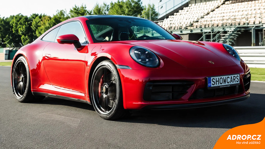 Jízda v Porsche 911 na závodním okruhu Most