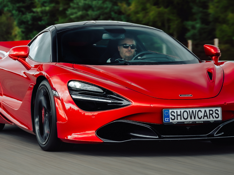 Jízda ve voze McLaren 675LT na okruhu Autodrom Most