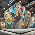 Gruppenkletterkurs an einer künstlichen Wand