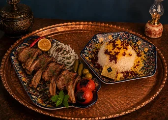 Degustační perské menu v Saffron Persian Food, Brno