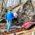 Sandstone bouldering course
