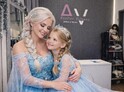 Princeznovská proměna pro maminku a dceru ve stylu ledového království Praha