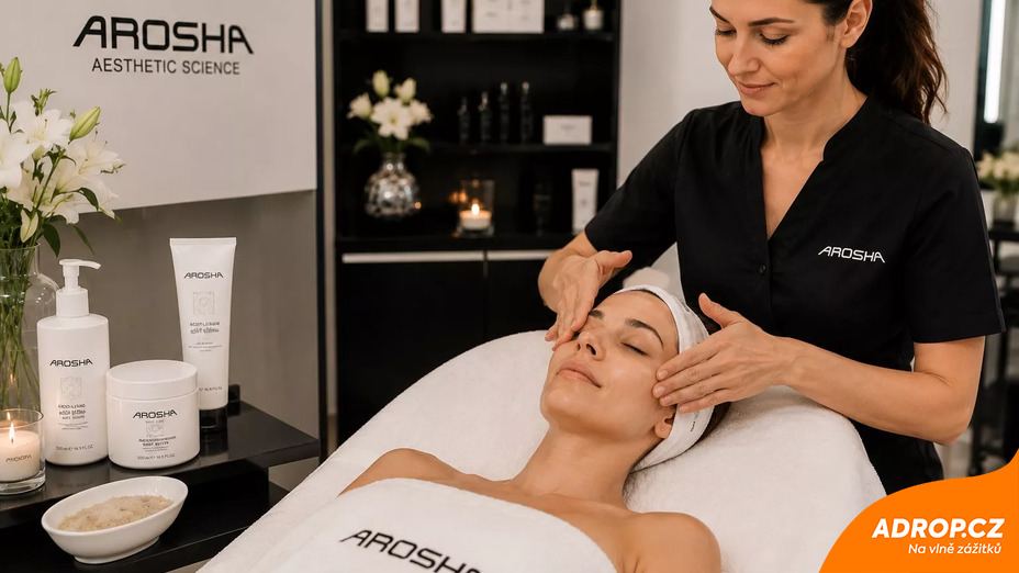 Luxusní detoxikační tělový rituál s peelingem a masáží obličeje