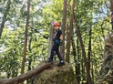 Ferratový kurz pro děti u Zvoničky, Slovensko