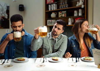 Degustační oběd s pivním someliérem v Pilsner Urquell Experience