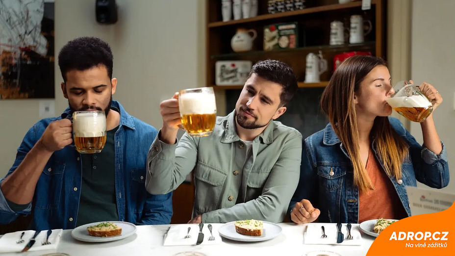 Degustační oběd s pivním someliérem v Pilsner Urquell Experience