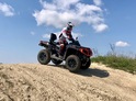 Jízda do terénu na ATV čtyřkolce