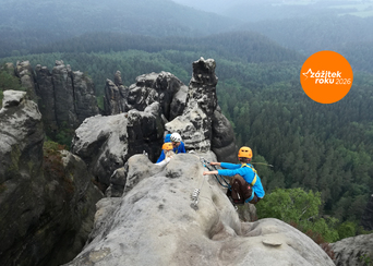 Via ferrata - základy lezení s instruktorem