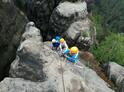 Via ferrata - České Švýcarsko