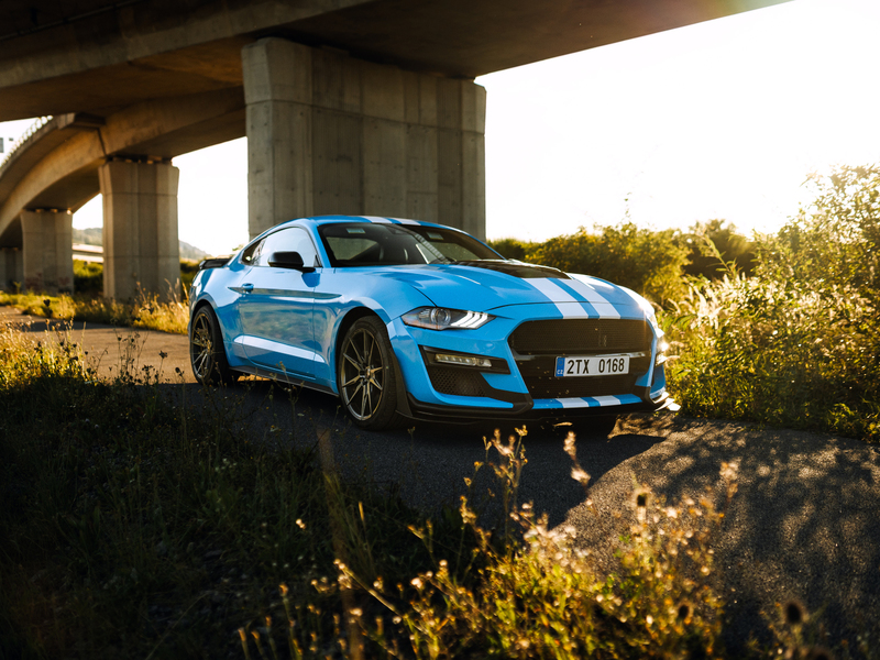 Jízda v supersportu Ford Mustang GT500 Paket