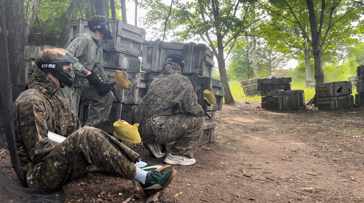Paintball rozlučka se svobodou