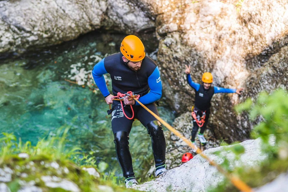 canyoning Slovinsko canyoning Slovinsko