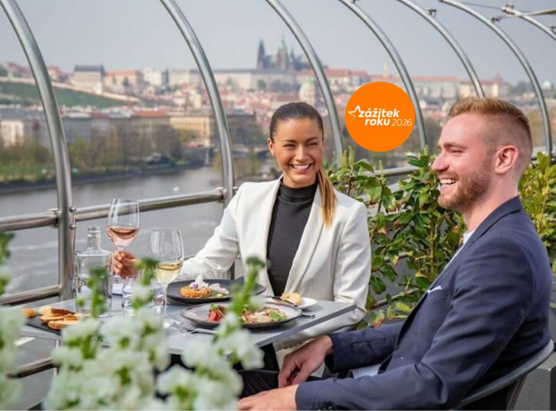 Tančící dům degustační menu Praha