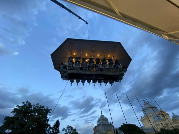 dinner in the sky zkouška