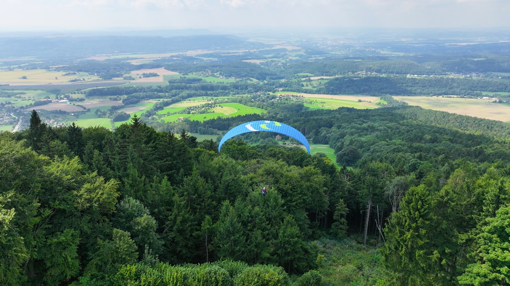 tandem paragliding