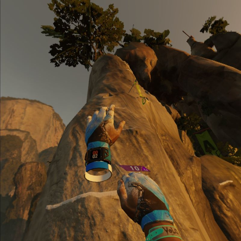 lezení ve virtuální realitě