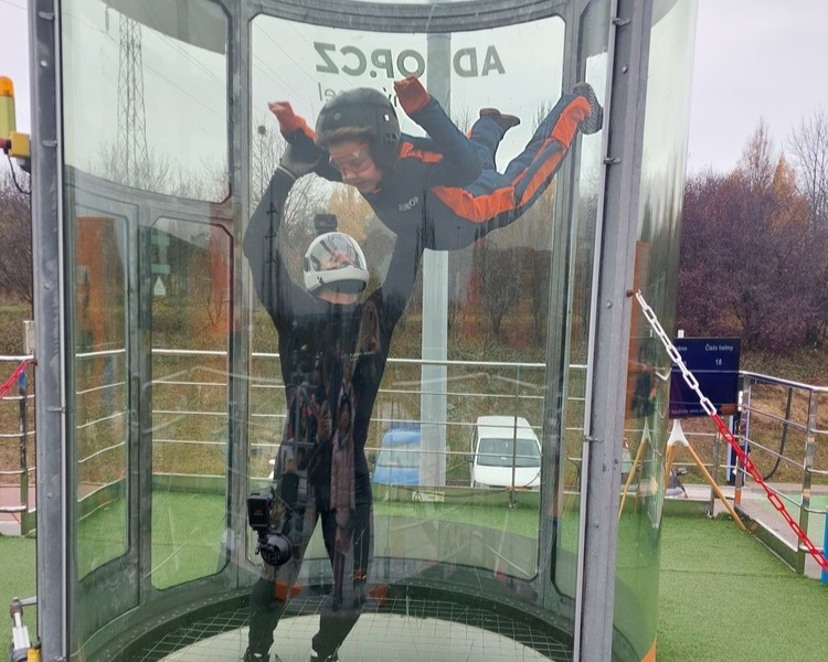 větrný tunel Adrop
