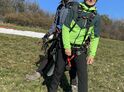 Tandem paragliding
