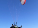 Tandem paragliding