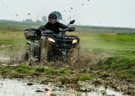 Jazda na ATV štvorkolke